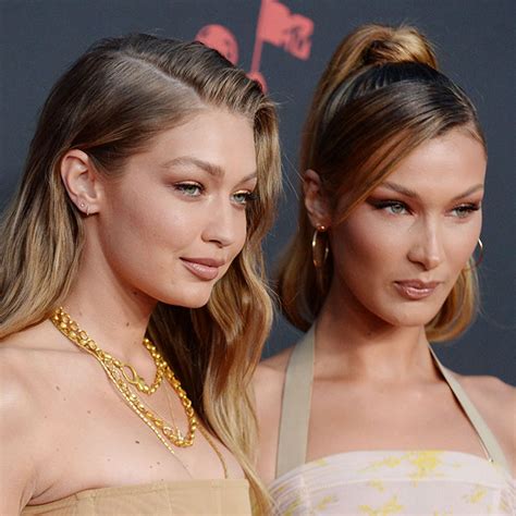 nude sis|Gigi and Bella Hadid pose completely nude for Versace